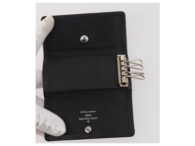 LOUIS VUITTON Schlüsseletui Monogram Epi 6 Teile Schwarz LV Auth BA12176 Monogramm - Ansicht 14