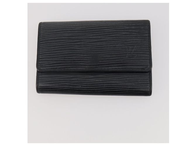 LOUIS VUITTON Schlüsseletui Monogram Epi 6 Teile Schwarz LV Auth BA12176 Monogramm - Ansicht 15