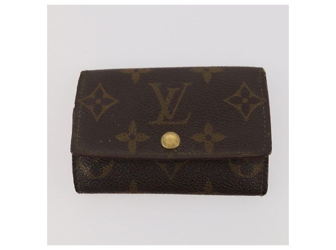 LOUIS VUITTON Schlüsseletui Monogram Epi 6 Teile Schwarz LV Auth BA12176 Monogramm - Ansicht 2