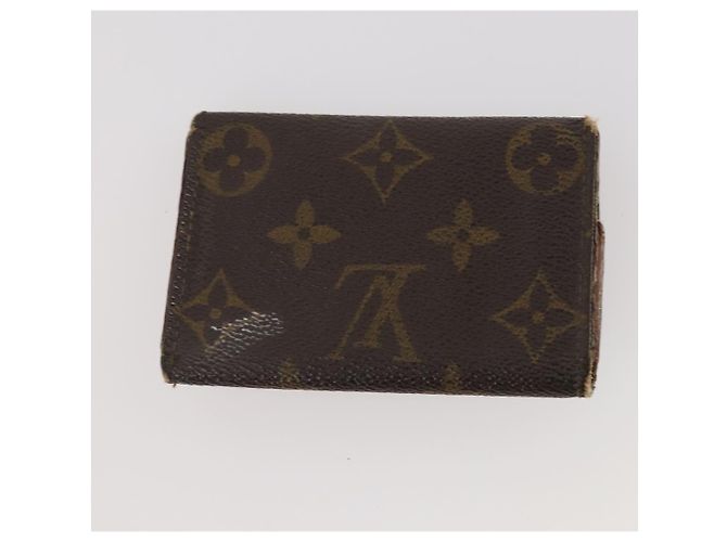 LOUIS VUITTON Schlüsseletui Monogram Epi 6 Teile Schwarz LV Auth BA12176 Monogramm - Ansicht 3