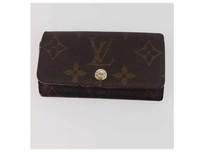 LOUIS VUITTON Schlüsseletui Monogram Epi 6 Teile Schwarz LV Auth BA12176 Monogramm - Ansicht 6