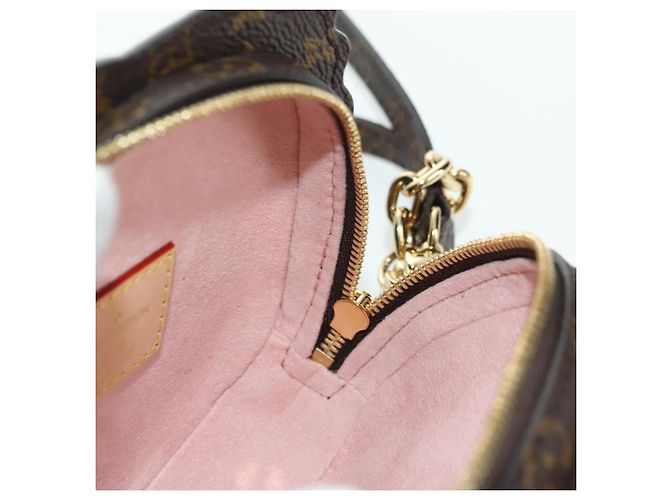 LOUIS VUITTON Monogram Portafoglio Sun Yitian On Chain Borsa Leopardo LV Auth YKZ1015SM Arancione - vista 24