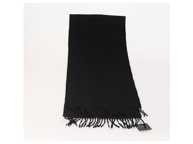 Sciarpa in cashmere Burberrys Nova Check 2 pezzi Nero Beige Auth 175006 - vista 3