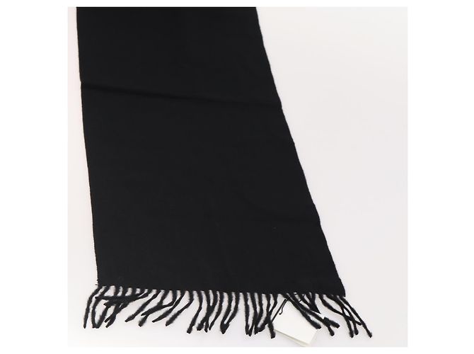 Sciarpa in cashmere Burberrys Nova Check 2 pezzi Nero Beige Auth 175006 - vista 5