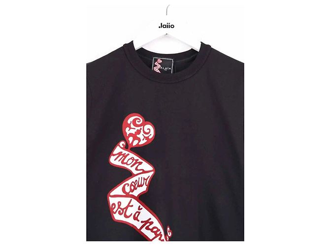 Alaïa T-shirt nera Nero - vista 2