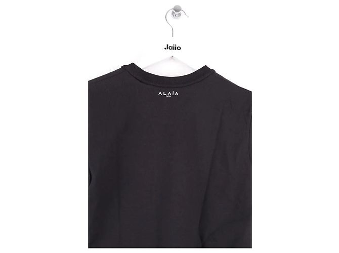Alaïa T-shirt nera Nero - vista 4