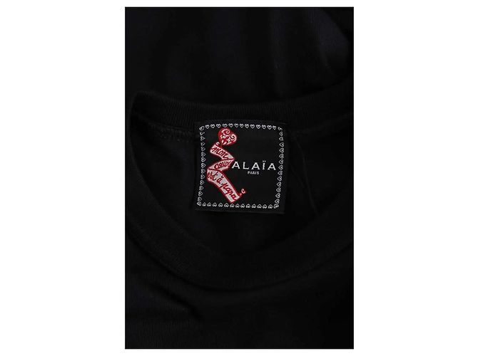 Alaïa T-shirt nera Nero - vista 5