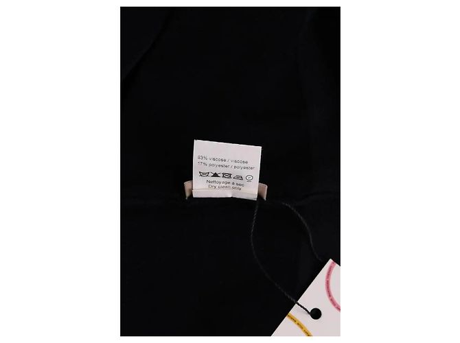 Alaïa Camiseta negra Negro - vista 6