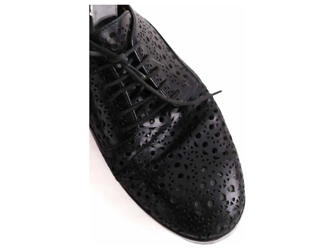 Alaïa Schwarze Schnürschuhe - Ansicht 4