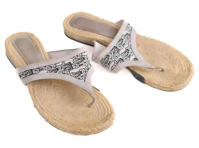 Chanel Beige Sandalen - Ansicht 3
