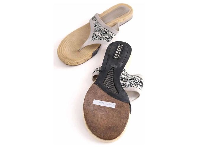 Chanel Beige Sandalen - Ansicht 6