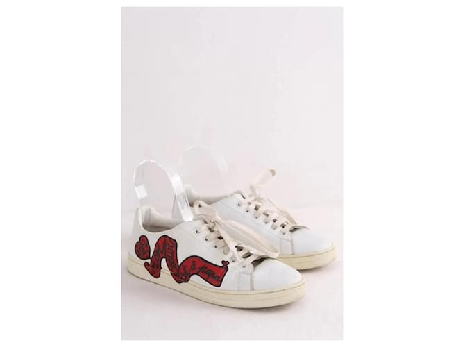Alaïa Baskets blanches - vue 3
