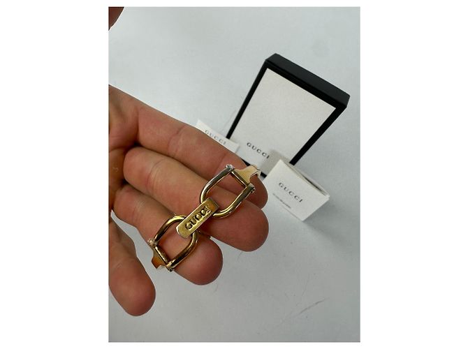 Vintage Gucci vergoldete Quarz-Uhr mit Pferdebit - Ansicht 3