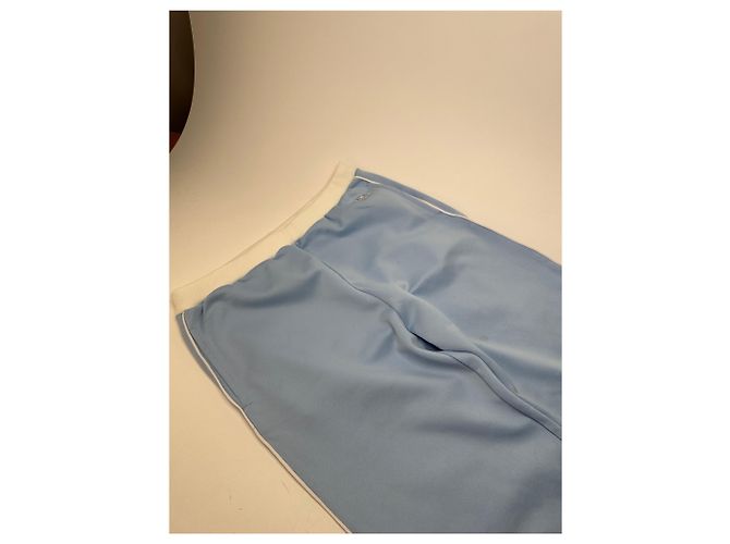 Vintage Courreges Paris hellblaue Jogginghose M - Ansicht 8
