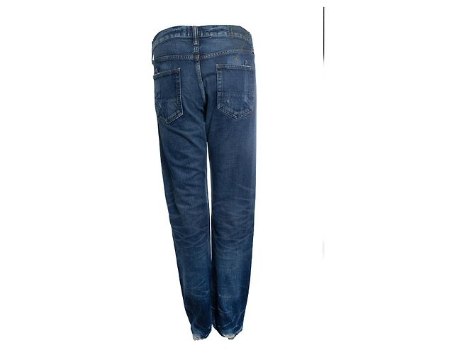 Autre Marque PRPS, jeans blu con lavaggio vintage - vista 2