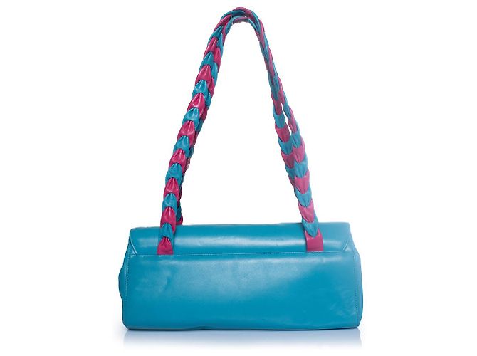 Balenciaga per El Corte Inglés, Borsa a spalla blu Rosa - vista 3
