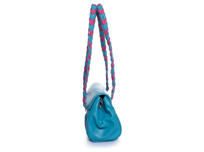Balenciaga per El Corte Inglés, Borsa a spalla blu Rosa - vista 5