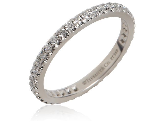 Tiffany & Co. Platin-Diamant Soleste Ring - Ansicht 2