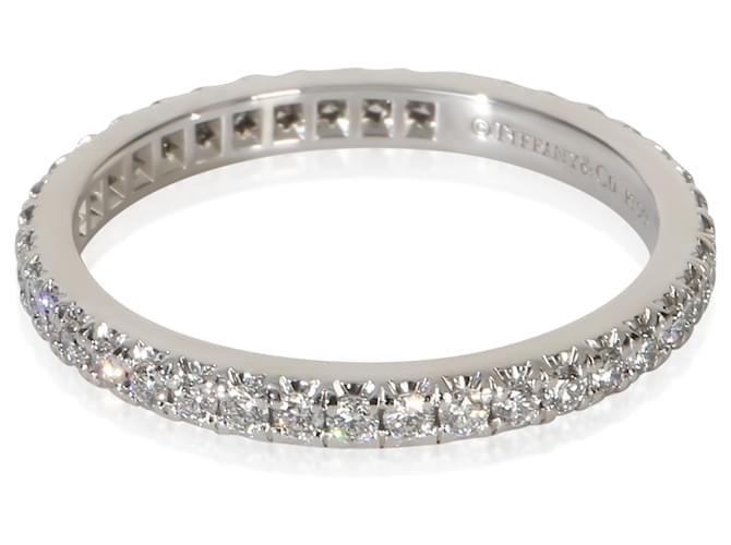 Tiffany & Co. Platin-Diamant Soleste Ring - Ansicht 3