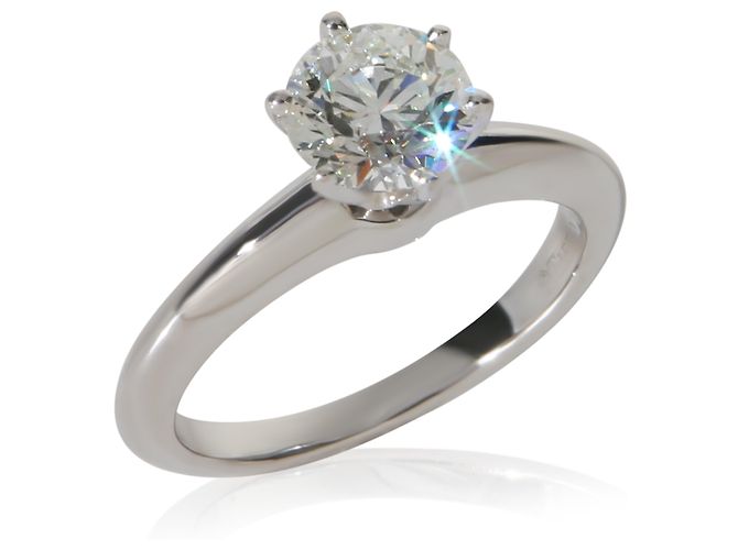 Tiffany & Co. Verlobungsring mit 0,97 ct rundem Brillanten - Ansicht 5