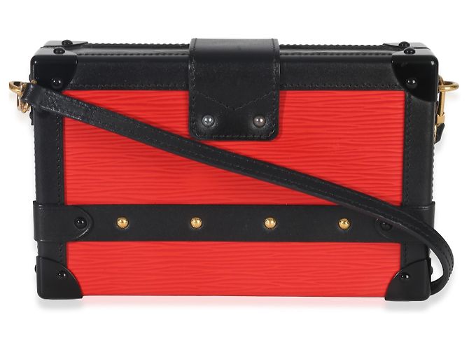 Louis Vuitton Petite Malle Épi Rosso Nero - vista 2