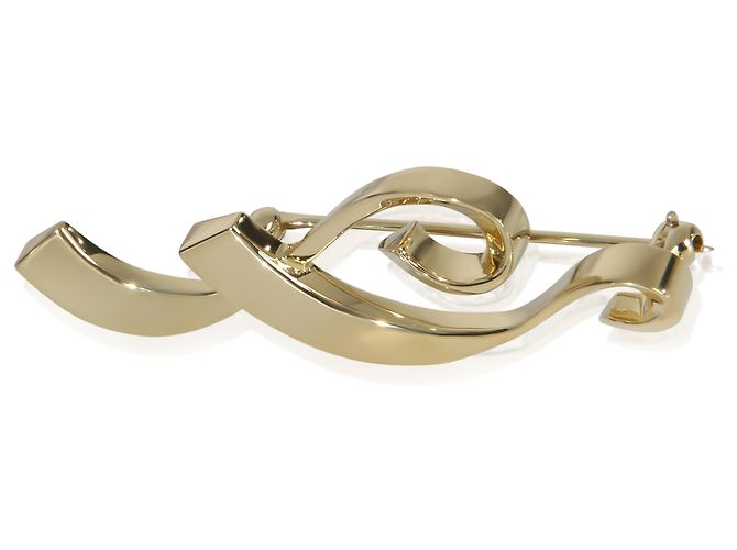Spilla Nota Musicale Paloma Picasso in Oro Giallo Tiffany & Co. - vista 2