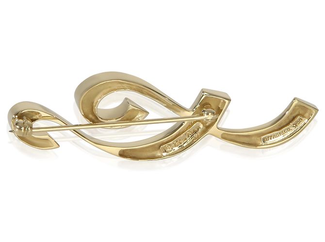 Spilla Nota Musicale Paloma Picasso in Oro Giallo Tiffany & Co. - vista 3