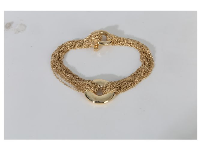 Bracciale multistrato con chiusura a toggle in oro giallo Tiffany & Co. - vista 6