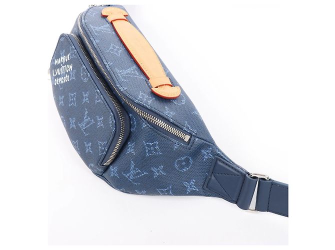 Bolso de cintura Monogram Heritage Rush de Louis Vuitton en azul M26821 Beige - vista 3
