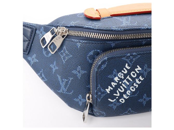 Bolso de cintura Monogram Heritage Rush de Louis Vuitton en azul M26821 Beige - vista 8