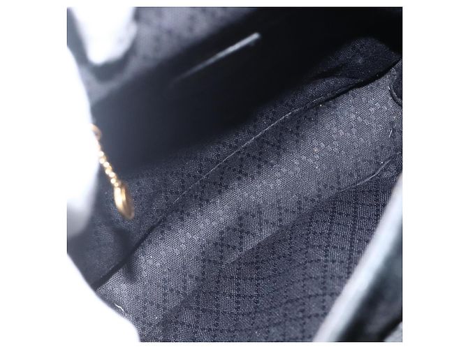 Gucci Gucci bamboo daim mini Nero - vista 5