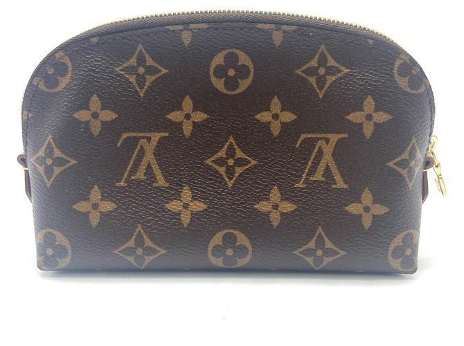 Pochette Cosmetica Monogram Louis Vuitton Marrone - vista 2