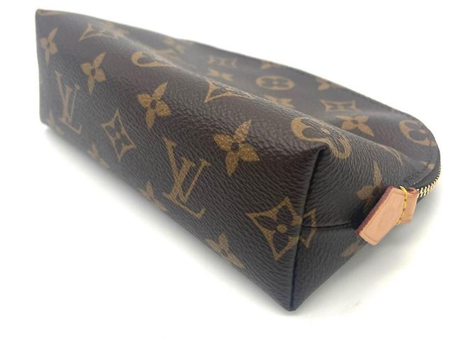 Pochette Cosmetica Monogram Louis Vuitton Marrone - vista 3