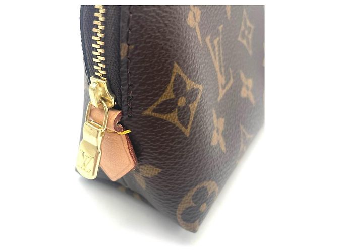 Pochette Cosmetica Monogram Louis Vuitton Marrone - vista 5