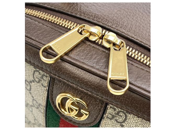 Borsa a mano Gucci Ophidia Beige - vista 11