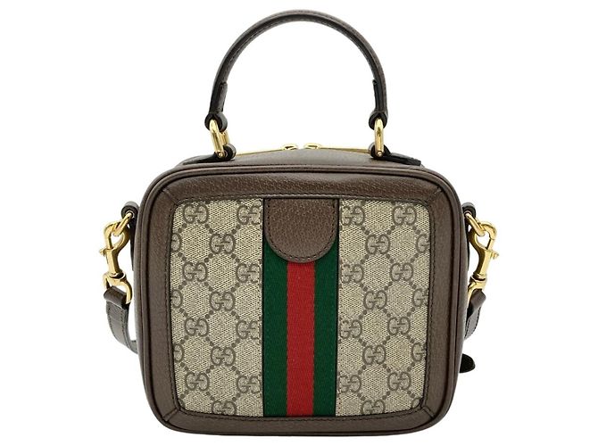 Borsa a mano Gucci Ophidia Beige - vista 3