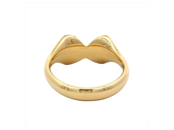 18K Gelbgoldring mit Diamant von Tiffany & Co. - Ansicht 4