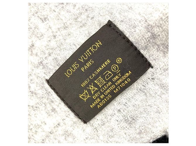 Stola in cashmere Louis Vuitton Nero - vista 3