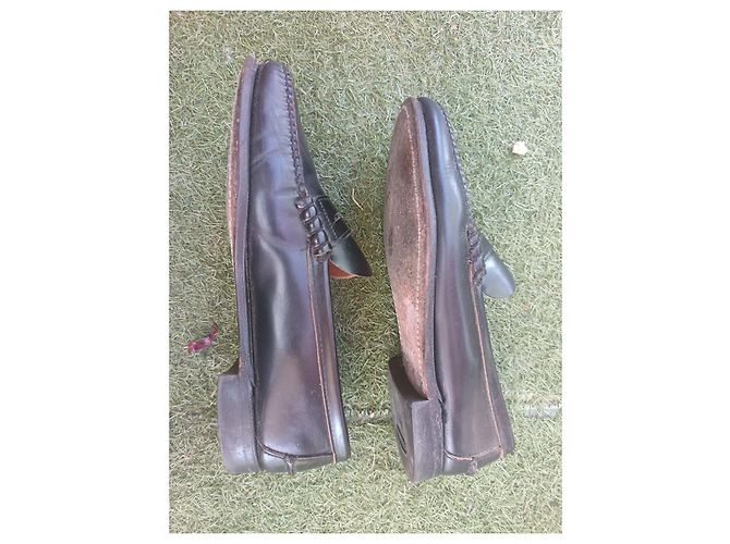Sebago-Lederschuhe in Schwarz oder Dunkelbraun - Ansicht 4