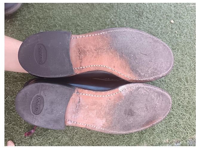 Sebago-Lederschuhe in Schwarz oder Dunkelbraun - Ansicht 5