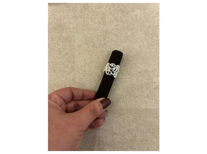 Anello Hermès Chaîne d’Ancre Enchaînée in Argento Sterling - vista 4