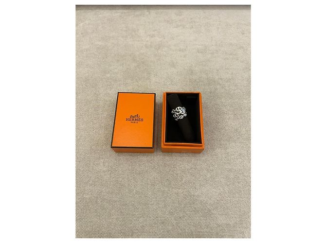 Anello Hermès Chaîne d’Ancre Enchaînée in Argento Sterling - vista 6