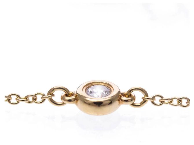 Bracciale Tiffany & Co. Elsa Peretti Diamonds By The Yard in oro rosa 18K con diamante - vista 2