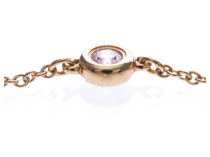 Bracciale Tiffany & Co. Elsa Peretti Diamonds By The Yard in oro rosa 18K con diamante - vista 3