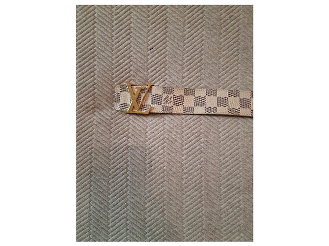 Louis Vuitton Damier Ebene Gürtel Braun Monogramm - Ansicht 2
