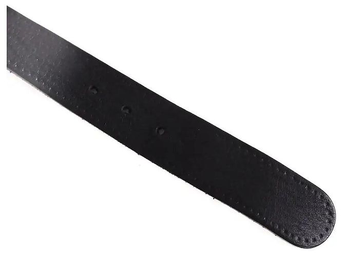 Gucci Cinturón de cuero negro - vista 3