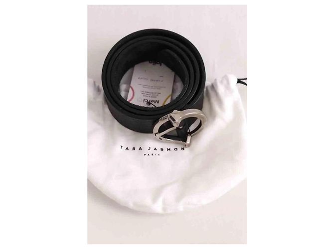 Gucci Cinturón de cuero negro - vista 6