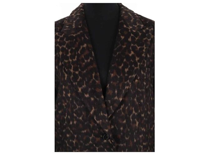 Sandro Blazer marrom - vista 2