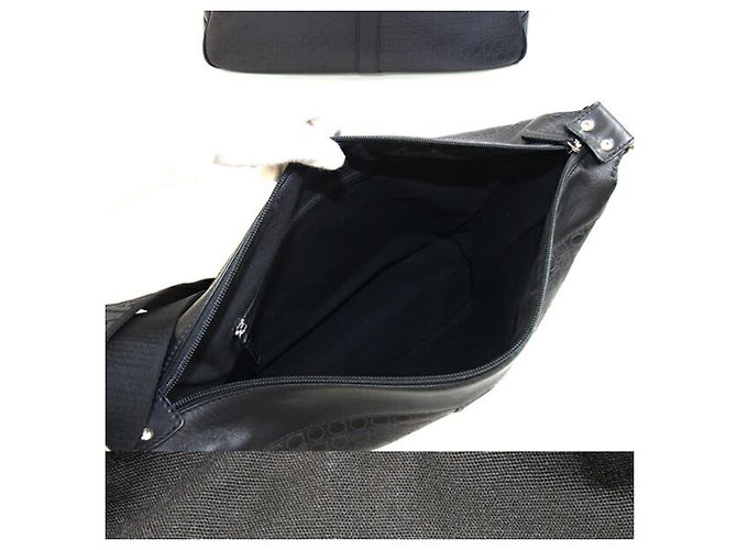 Gancini Borsa a spalla in pelle nera Salvatore Ferragamo Nero - vista 2