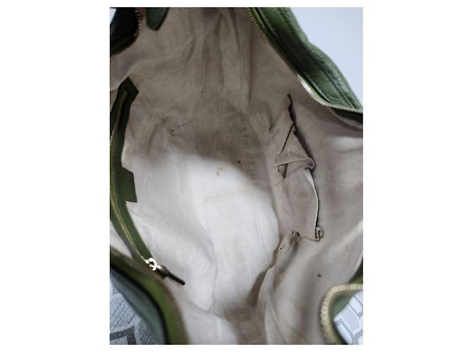 Borsa hobo Nice Microguccima Gucci Verde - vista 10